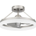 QUOIZEL, COHEN FANDELIER, SEMI FLUSH MOUNT LIGHT
