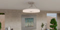 QUOIZEL, COHEN FANDELIER, SEMI FLUSH MOUNT LIGHT