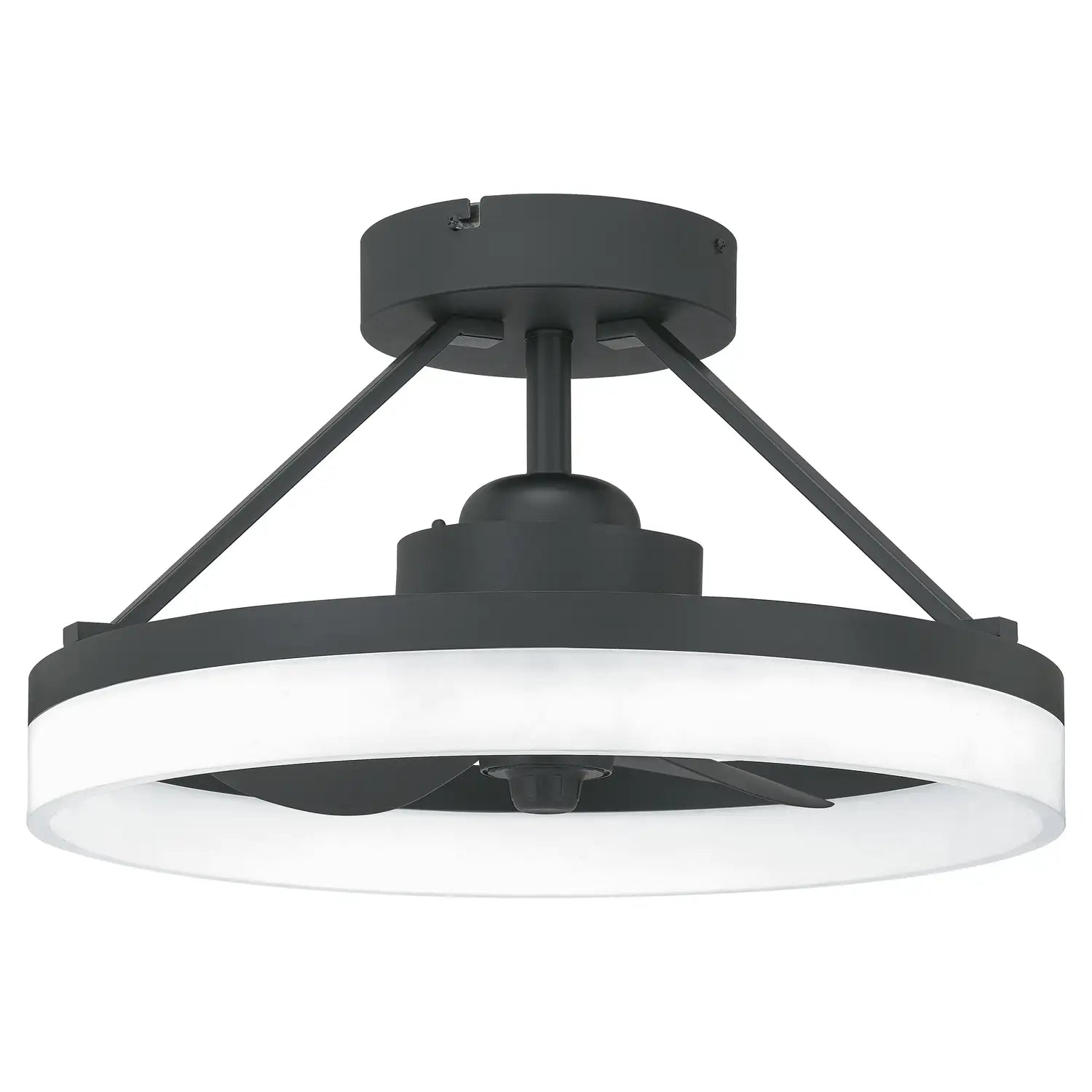 QUOIZEL, COHEN FANDELIER, SEMI FLUSH MOUNT LIGHT