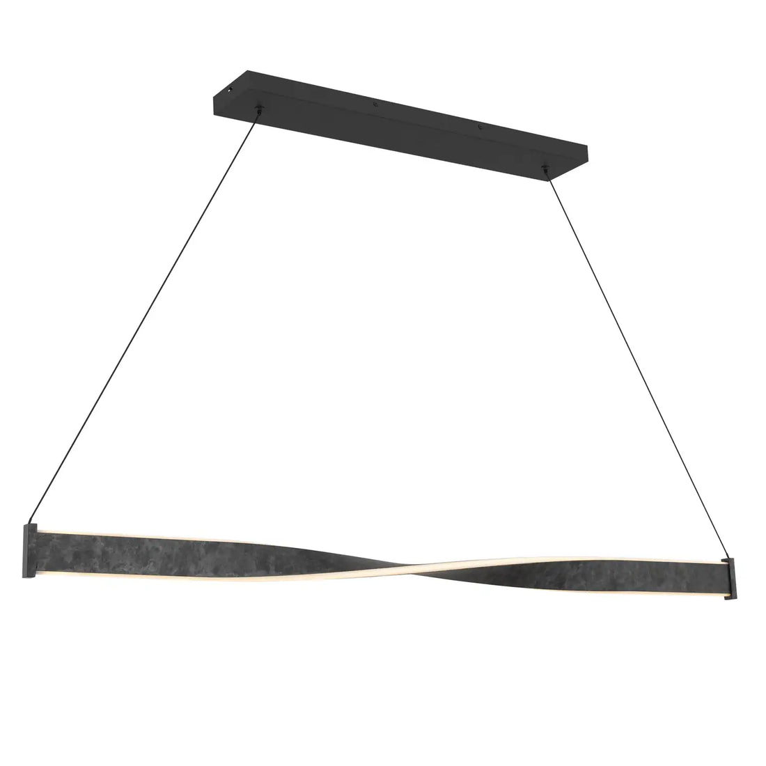 QUOIZEL, PORTER ISLAND CHANDELIER, LINEAR LIGHT