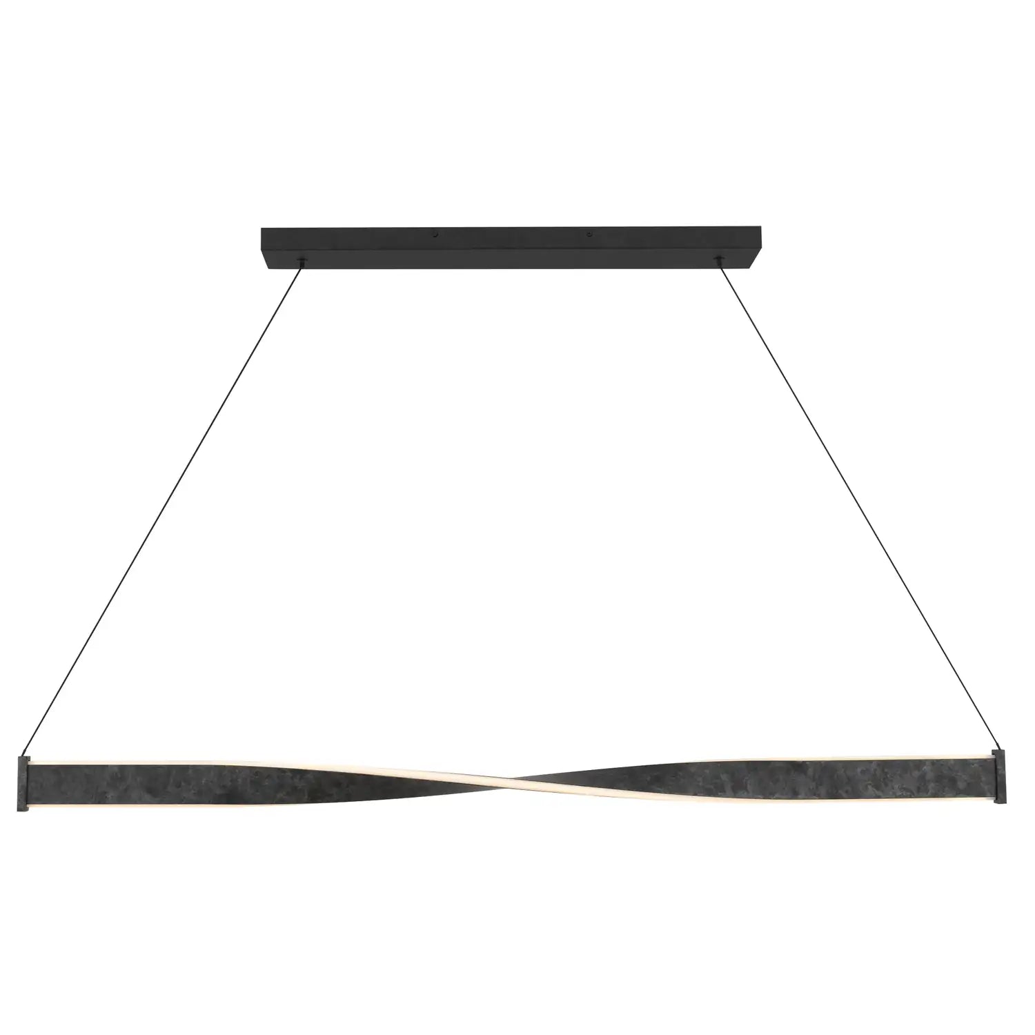 QUOIZEL, PORTER ISLAND CHANDELIER, LINEAR LIGHT
