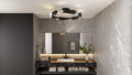 QUOIZEL, SAFFRON SEMI-FLUSH MOUNT, SEMI FLUSH MOUNT LIGHT