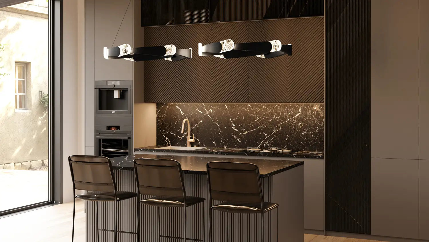 QUOIZEL, SAFFRON PENDANT, PENDANT LIGHT