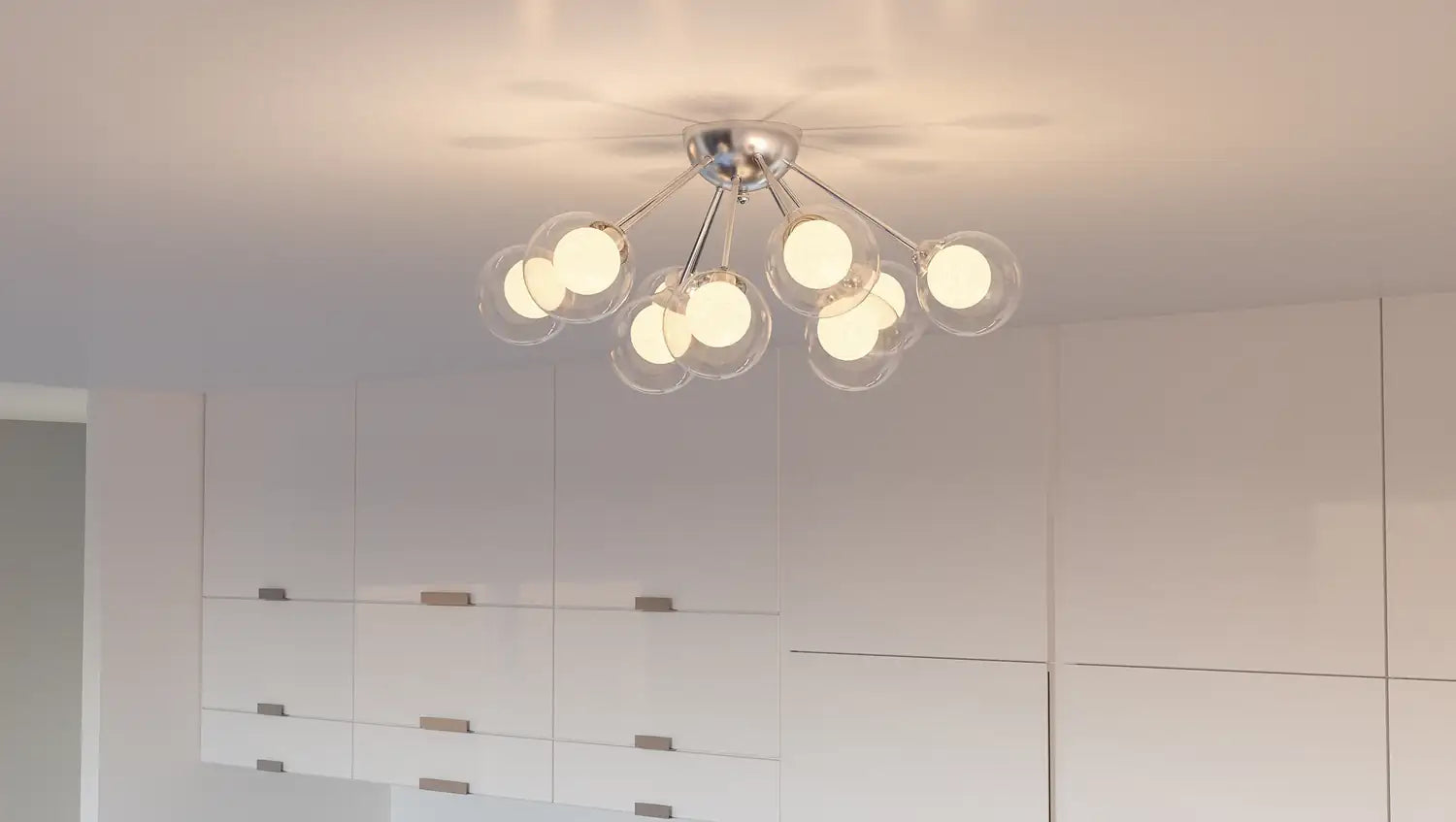 QUOIZEL, SPELLBOUND SEMI-FLUSH MOUNT, SEMI FLUSH MOUNT LIGHT