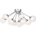QUOIZEL, SPELLBOUND SEMI-FLUSH MOUNT, SEMI FLUSH MOUNT LIGHT