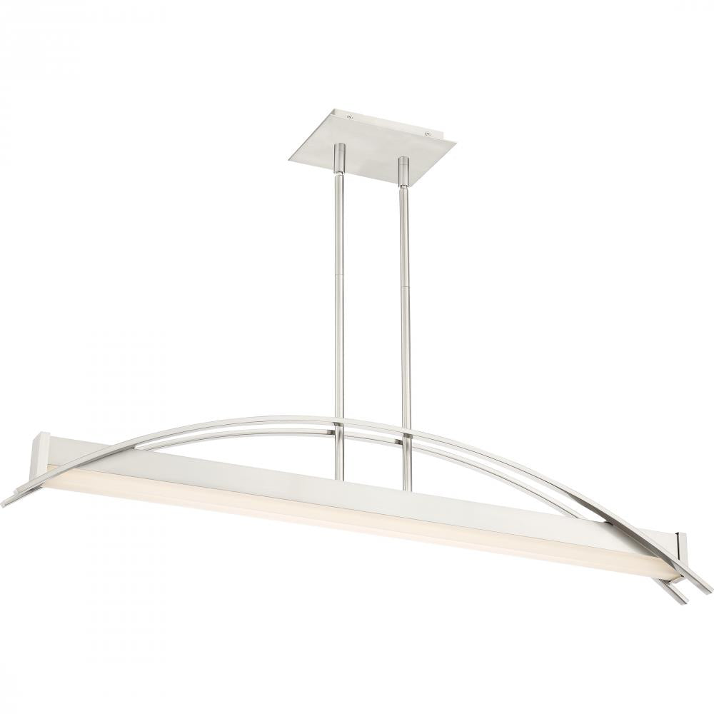 QUOIZEL, SABRE ISLAND CHANDELIER, LINEAR LIGHT