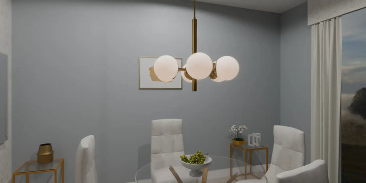 QUOIZEL, SOLEI CHANDELIER, CHANDELIER LIGHT