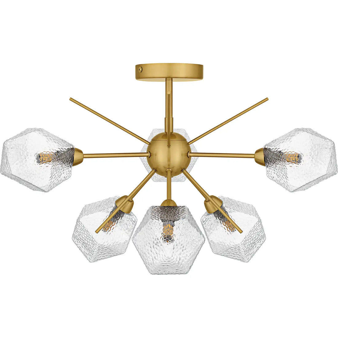 QUOIZEL, SALVADOR SEMI-FLUSH MOUNT, SEMI FLUSH MOUNT LIGHT