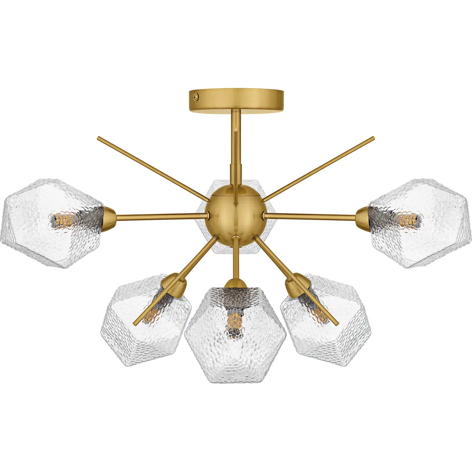 QUOIZEL, SALVADOR SEMI-FLUSH MOUNT, SEMI FLUSH MOUNT LIGHT
