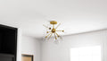QUOIZEL, SALVADOR SEMI-FLUSH MOUNT, SEMI FLUSH MOUNT LIGHT