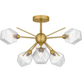 QUOIZEL, SALVADOR SEMI-FLUSH MOUNT, SEMI FLUSH MOUNT LIGHT