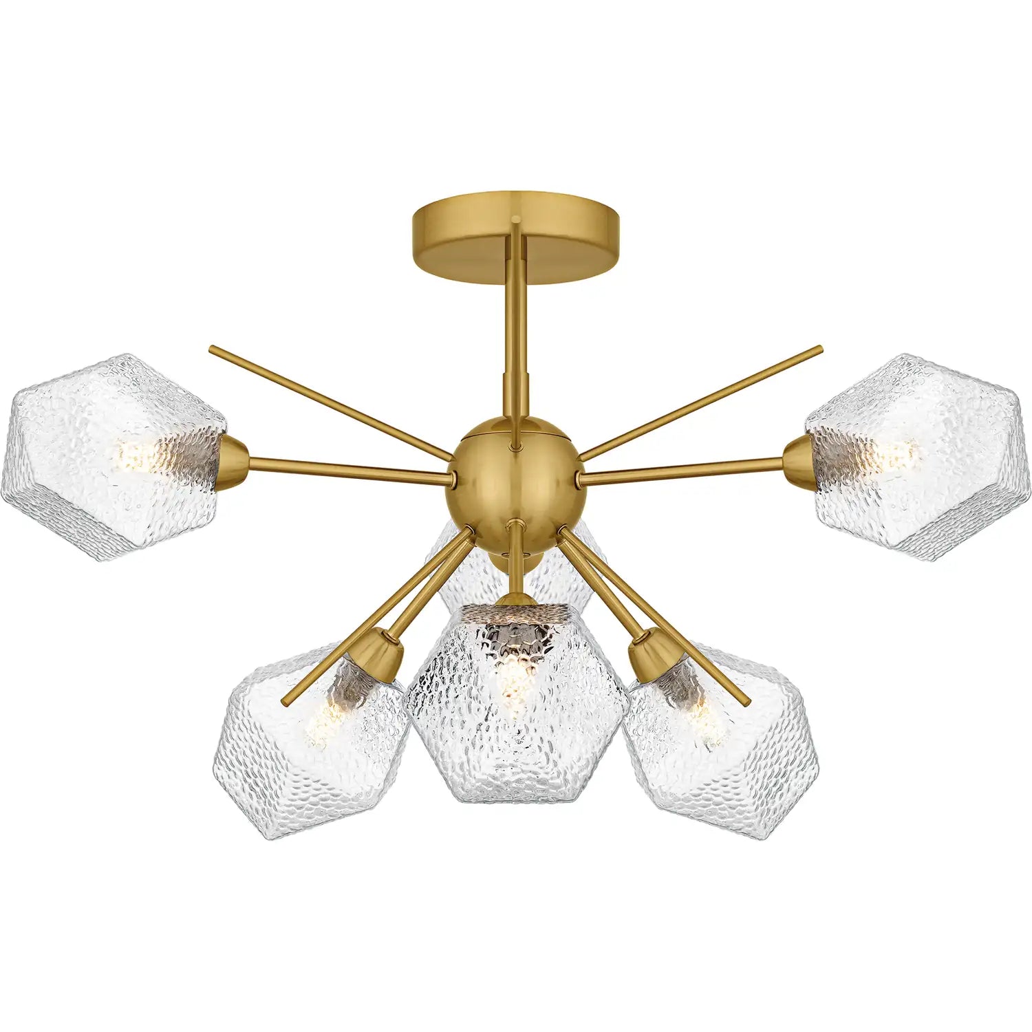 QUOIZEL, SALVADOR SEMI-FLUSH MOUNT, SEMI FLUSH MOUNT LIGHT