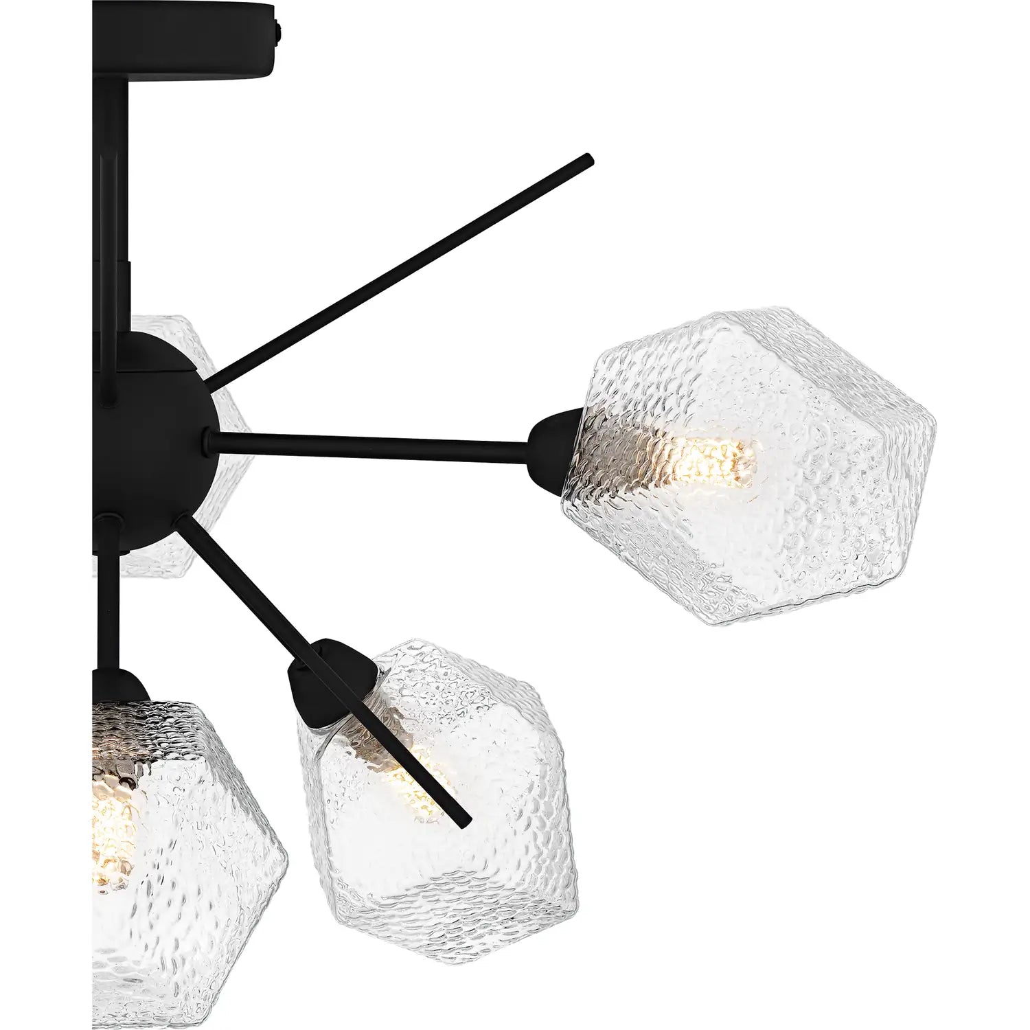 QUOIZEL, SALVADOR, SEMI FLUSH MOUNT LIGHT
