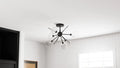 QUOIZEL, SALVADOR, SEMI FLUSH MOUNT LIGHT