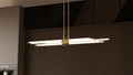 QUOIZEL, TALBOTT ISLAND CHANDELIER, LINEAR LIGHT