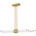 QUOIZEL, TALBOTT ISLAND CHANDELIER, LINEAR LIGHT