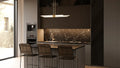 QUOIZEL, TALBOTT ISLAND CHANDELIER, LINEAR LIGHT