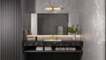 QUOIZEL, TALBOTT BATH LIGHT, BATH VANITY LIGHT