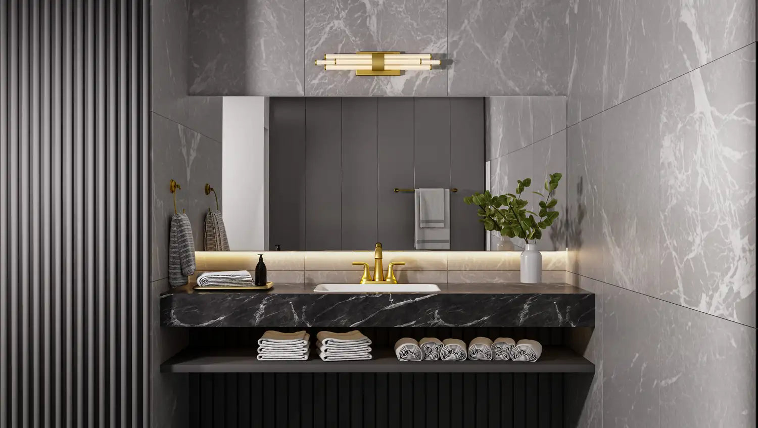 QUOIZEL, TALBOTT BATH LIGHT, BATH VANITY LIGHT