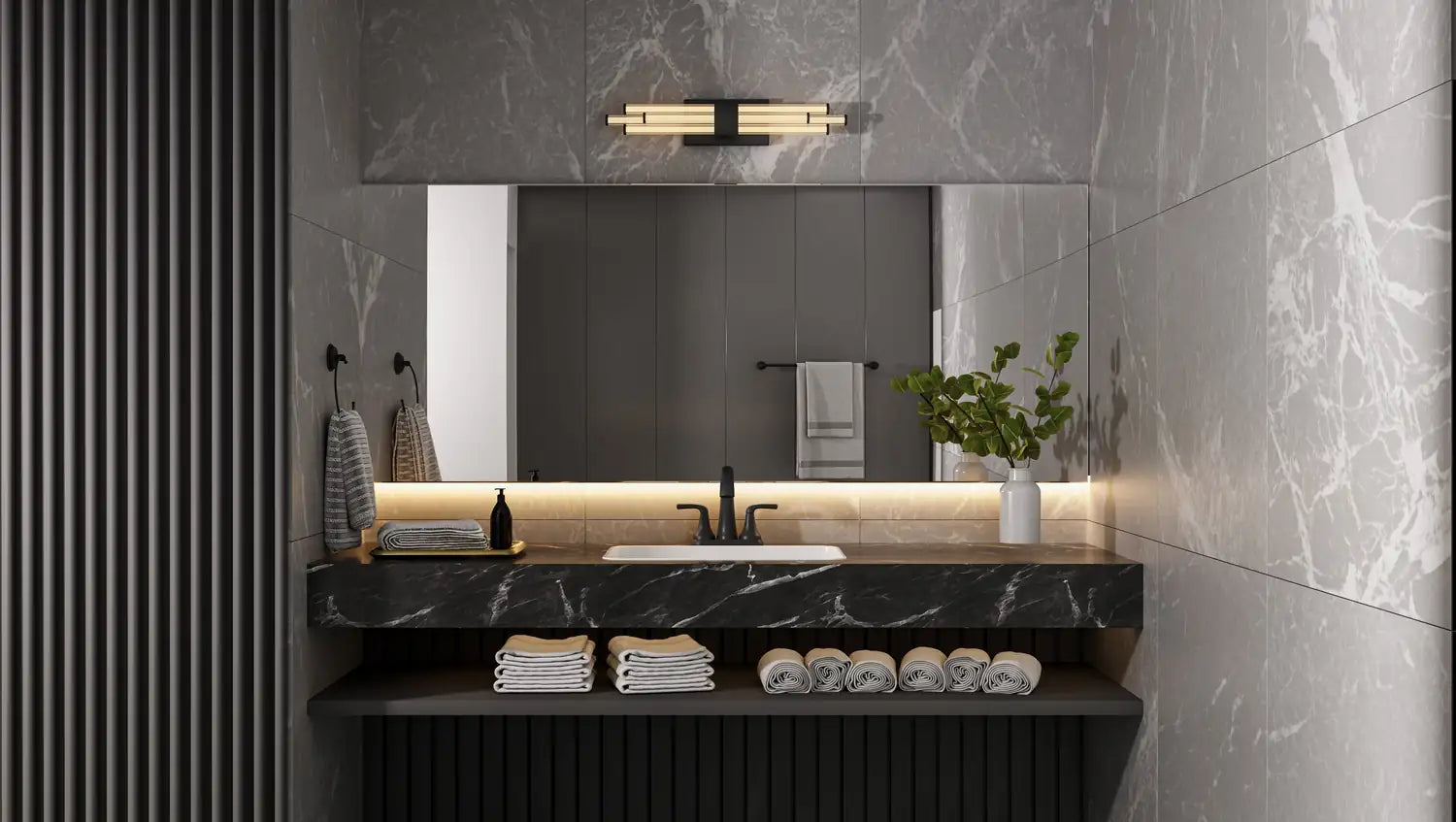 QUOIZEL, TALBOTT BATH LIGHT, BATH VANITY LIGHT