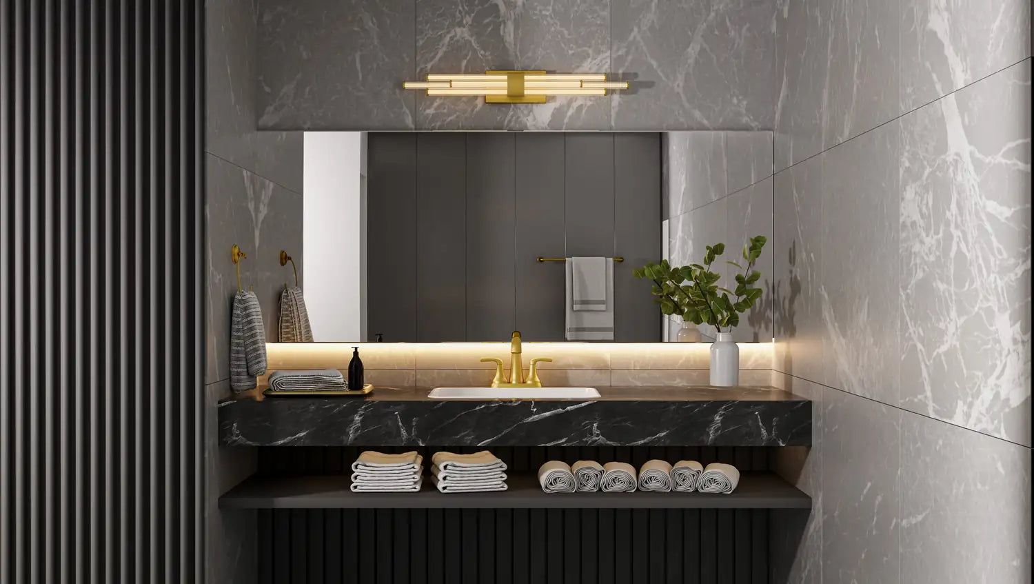 QUOIZEL, TALBOTT BATH LIGHT, BATH VANITY LIGHT