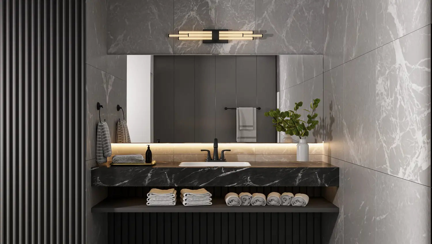 QUOIZEL, TALBOTT BATH LIGHT, BATH VANITY LIGHT