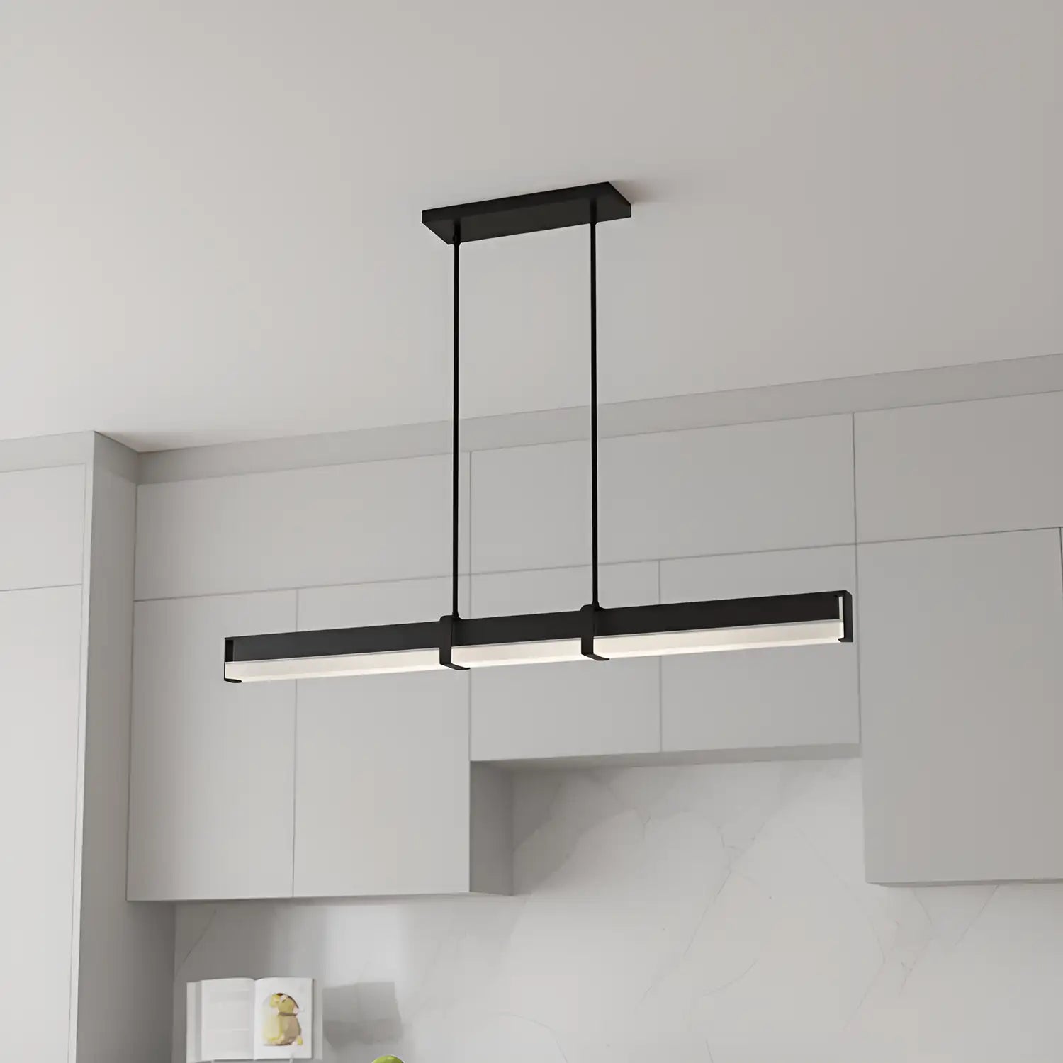 QUOIZEL, THEODORE ISLAND CHANDELIER, LINEAR LIGHT