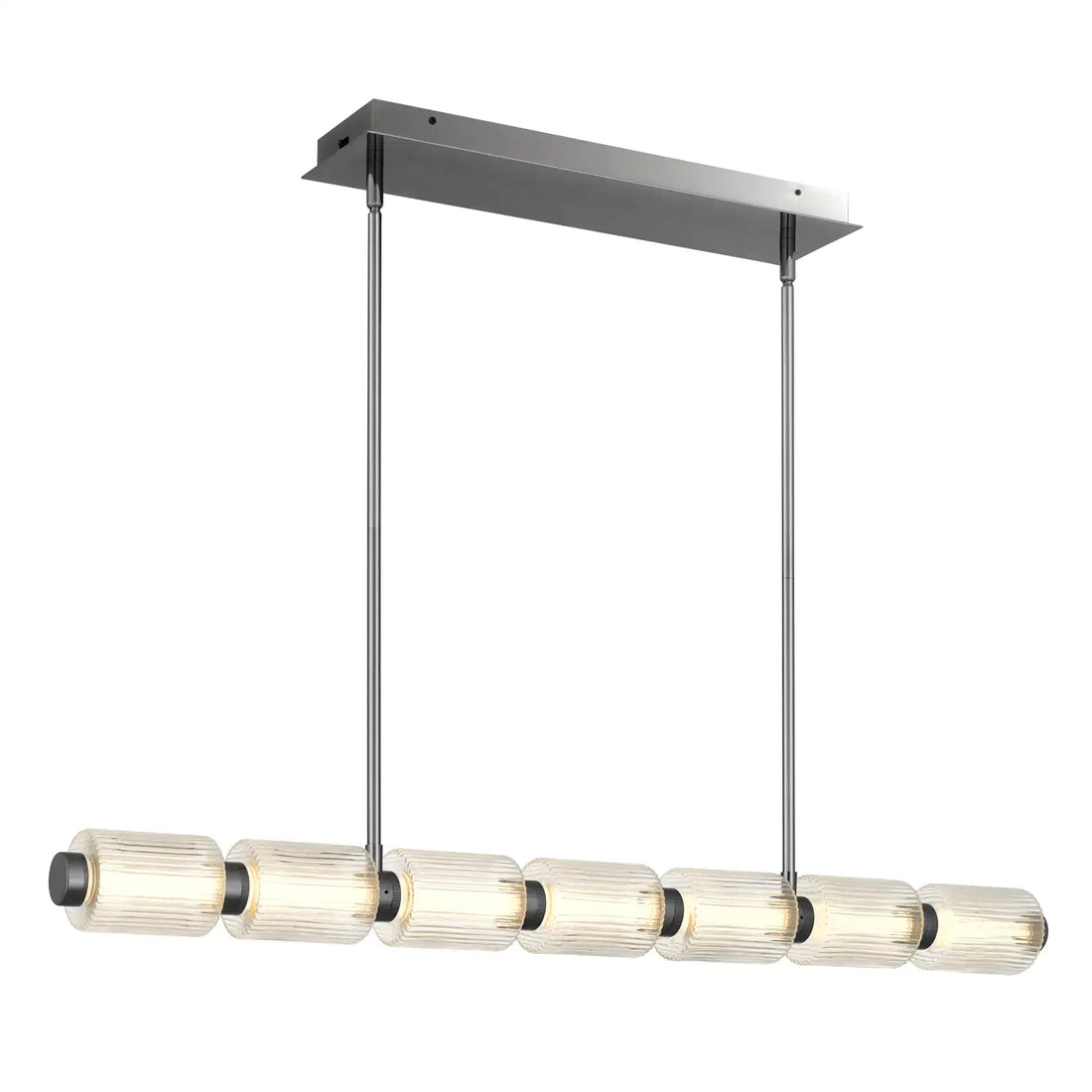 QUOIZEL, TURNER ISLAND CHANDELIER, LINEAR LIGHT