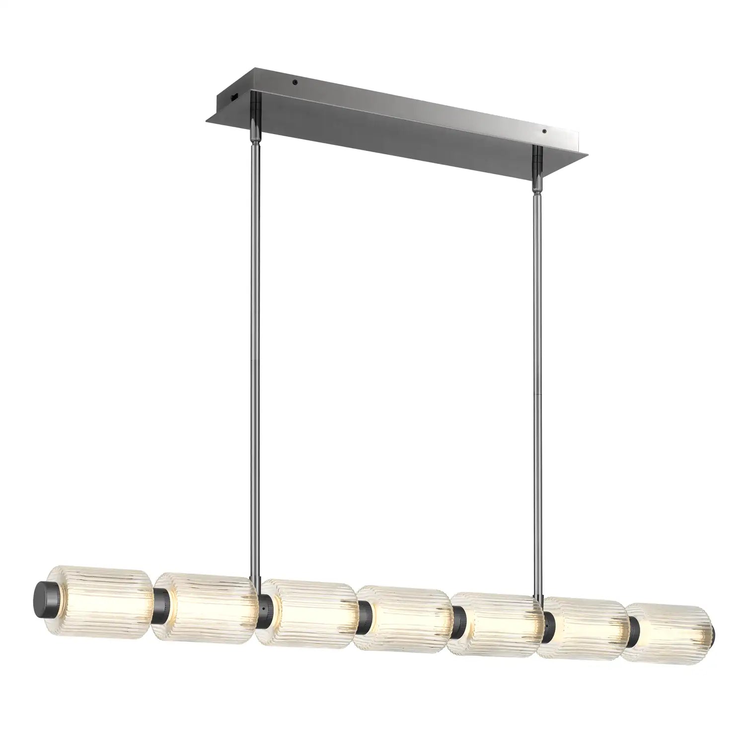 QUOIZEL, TURNER ISLAND CHANDELIER, LINEAR LIGHT