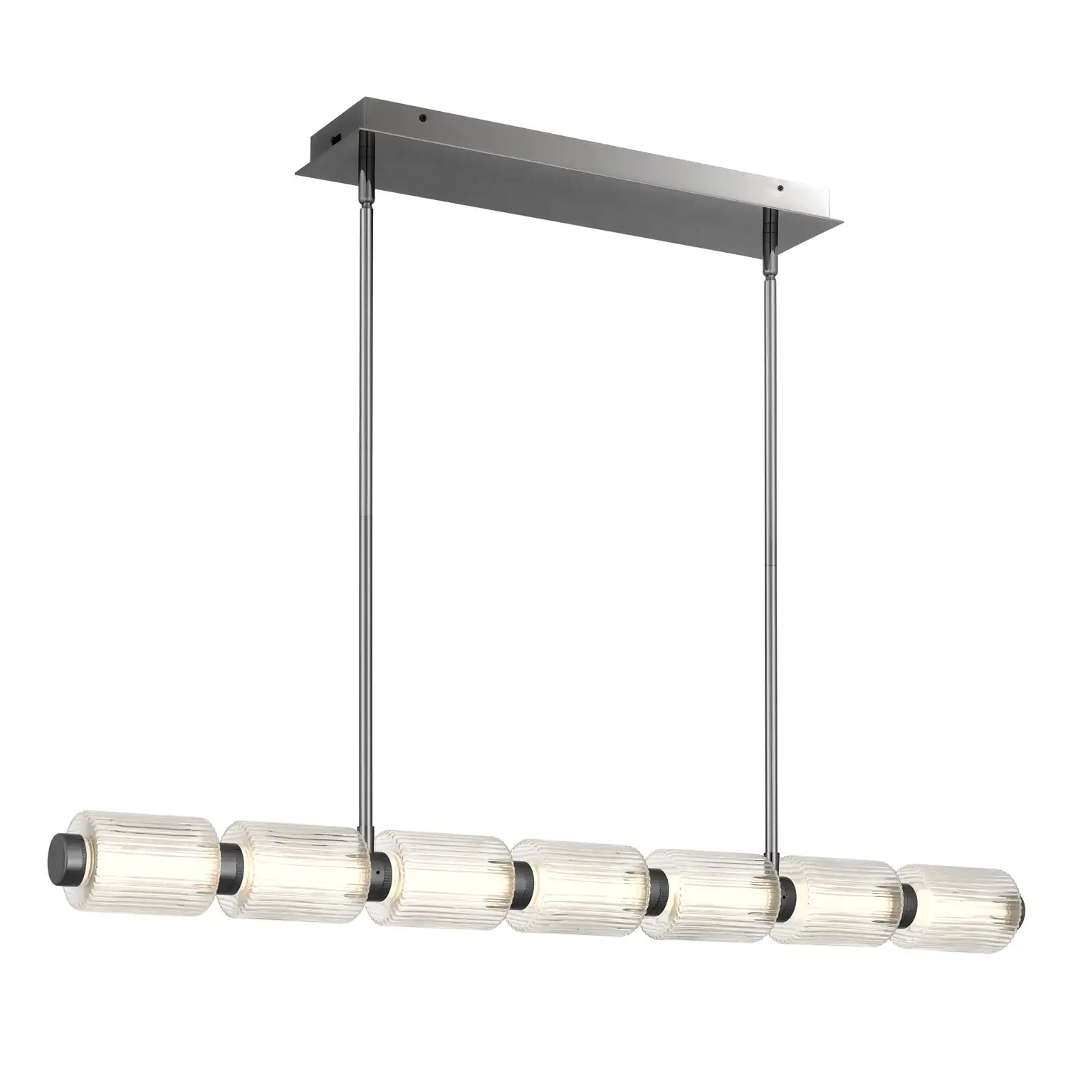 QUOIZEL, TURNER ISLAND CHANDELIER, LINEAR LIGHT
