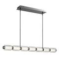 QUOIZEL, TURNER ISLAND CHANDELIER, LINEAR LIGHT