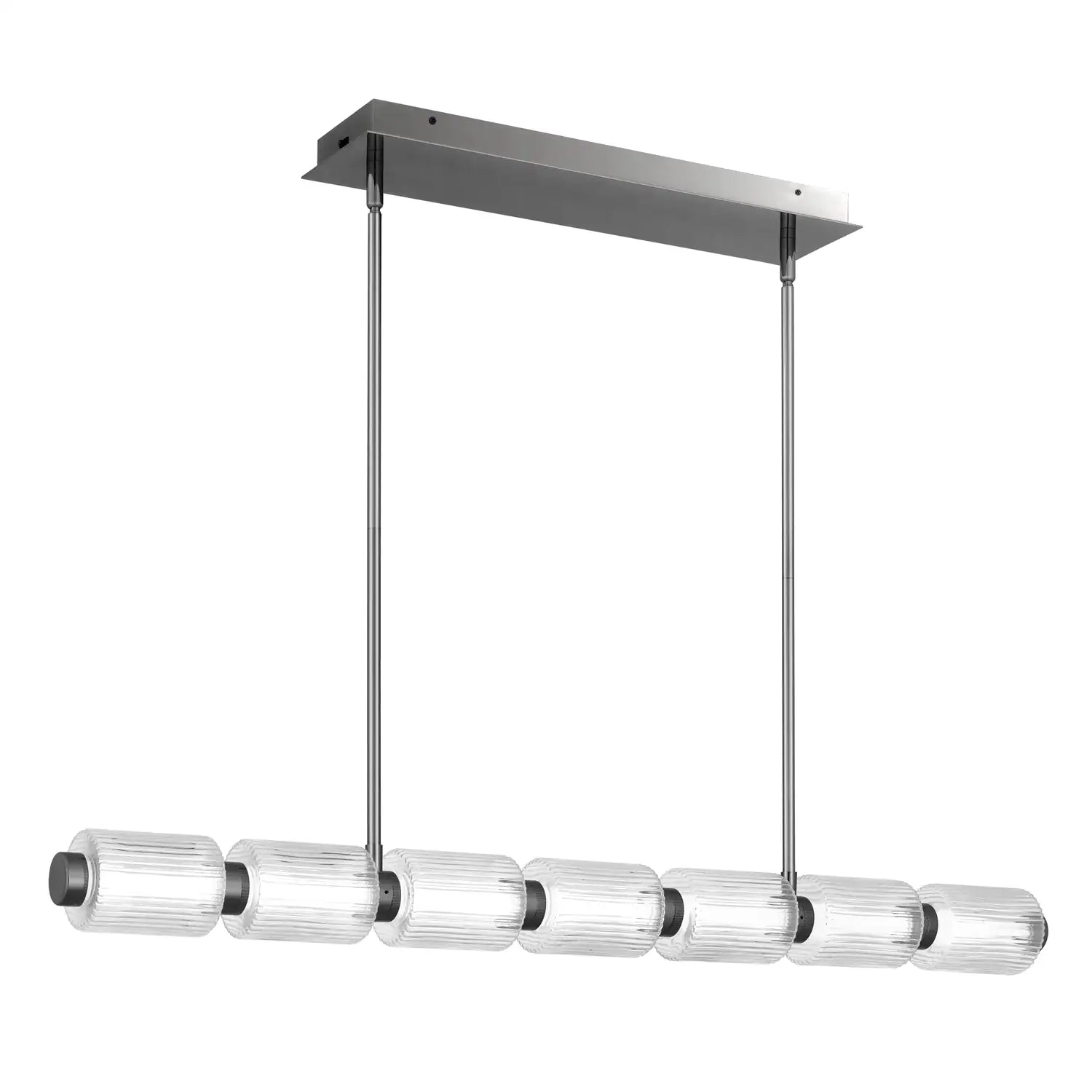 QUOIZEL, TURNER ISLAND CHANDELIER, LINEAR LIGHT