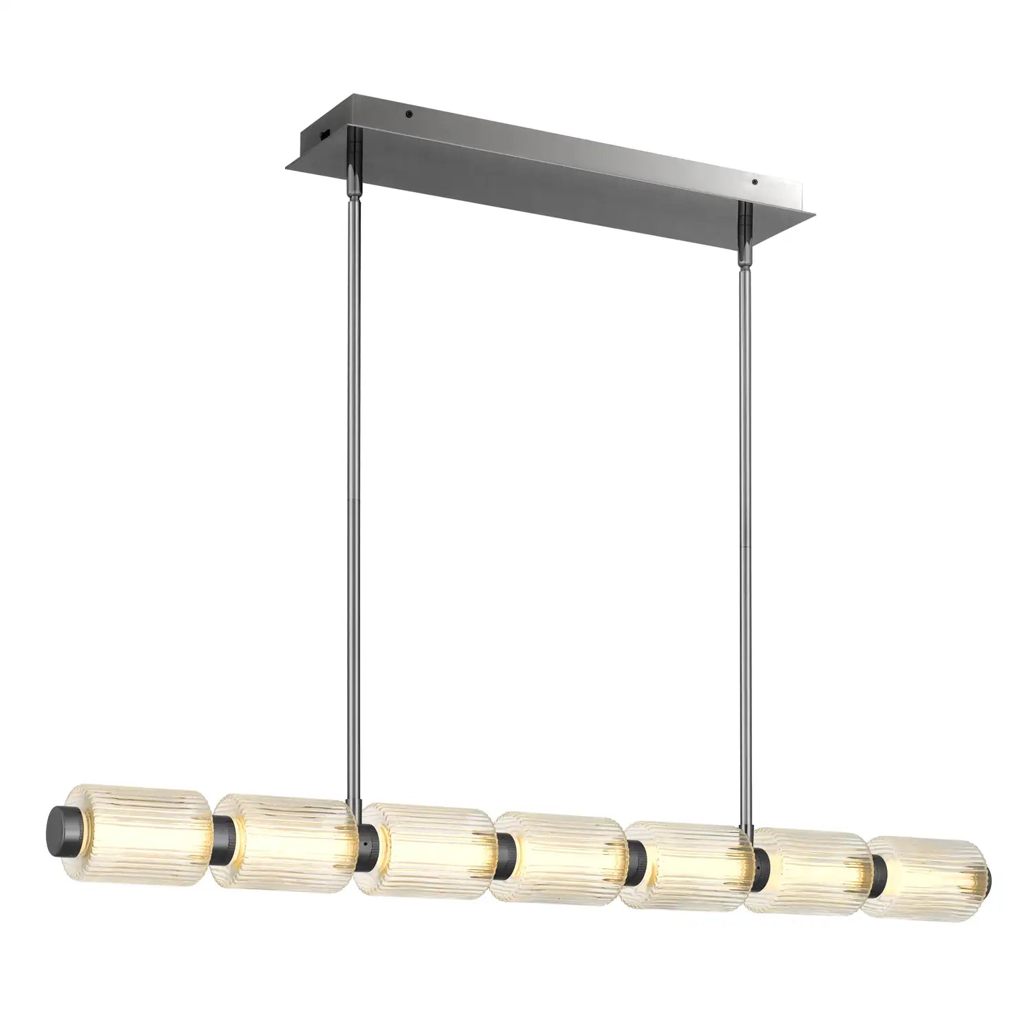 QUOIZEL, TURNER ISLAND CHANDELIER, LINEAR LIGHT