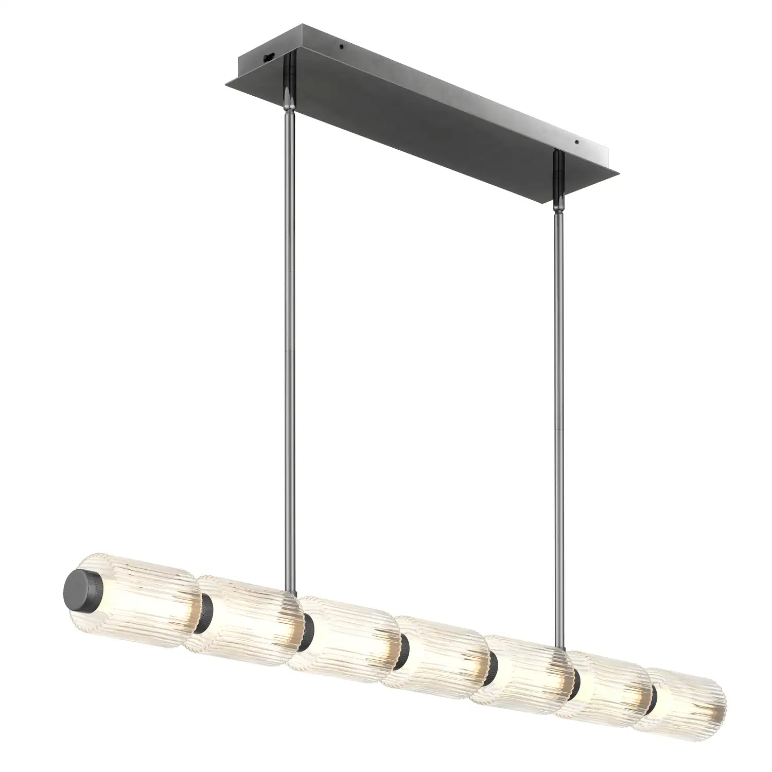 QUOIZEL, TURNER ISLAND CHANDELIER, LINEAR LIGHT