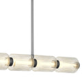 QUOIZEL, TURNER ISLAND CHANDELIER, LINEAR LIGHT