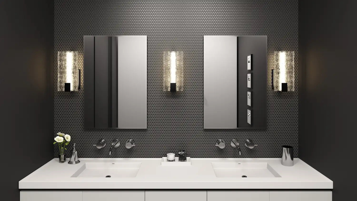 QUOIZEL, WINTER WALL SCONCE, WALL SCONCES