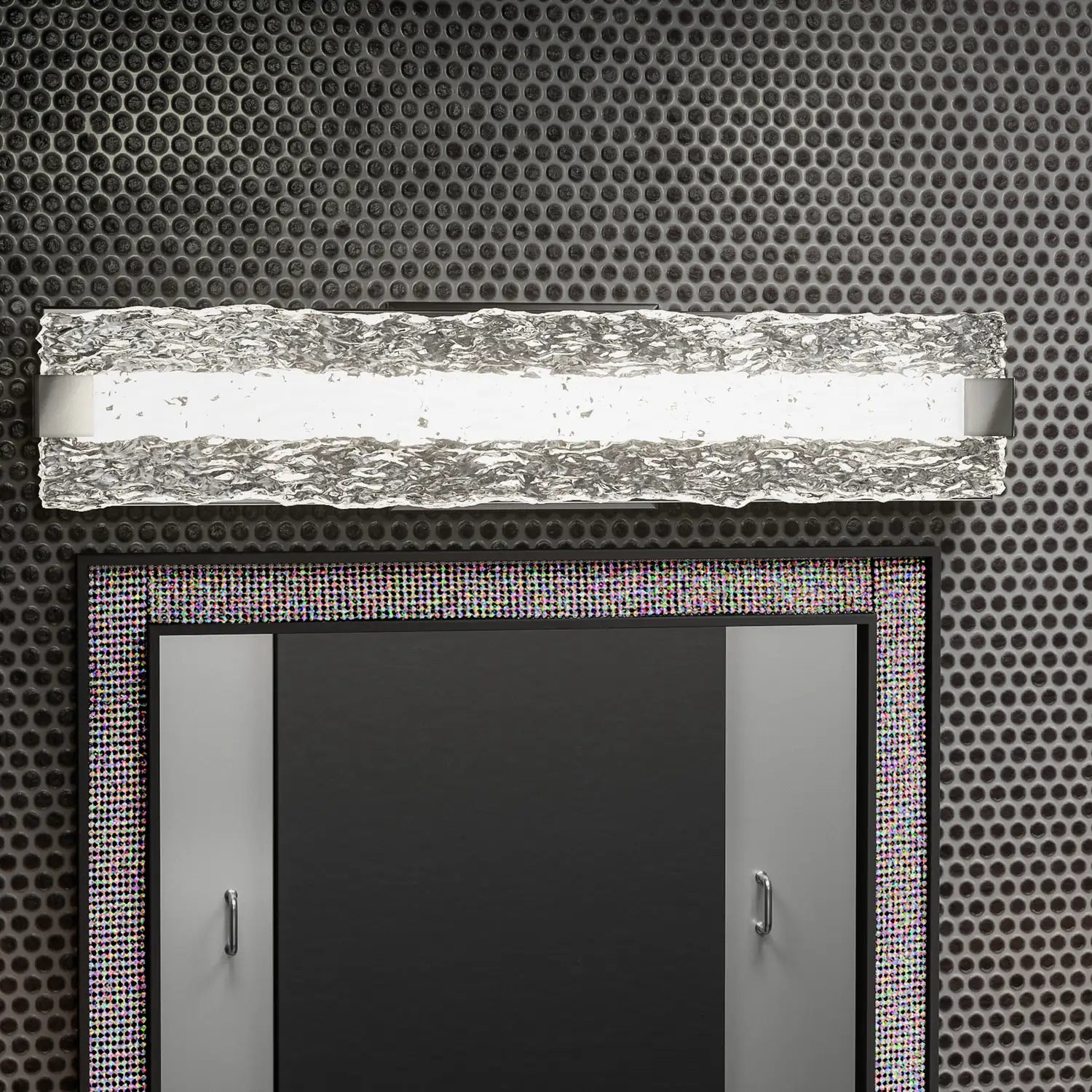 QUOIZEL, WINTER BATH LIGHT, BATH VANITY LIGHT