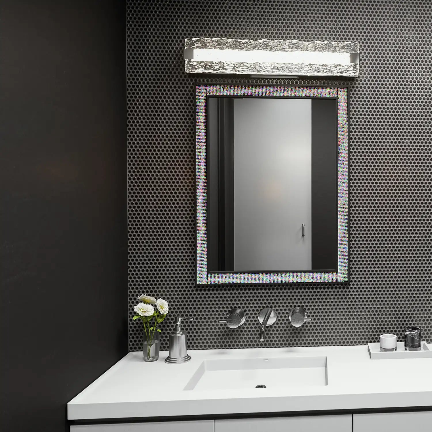 QUOIZEL, WINTER BATH LIGHT, BATH VANITY LIGHT