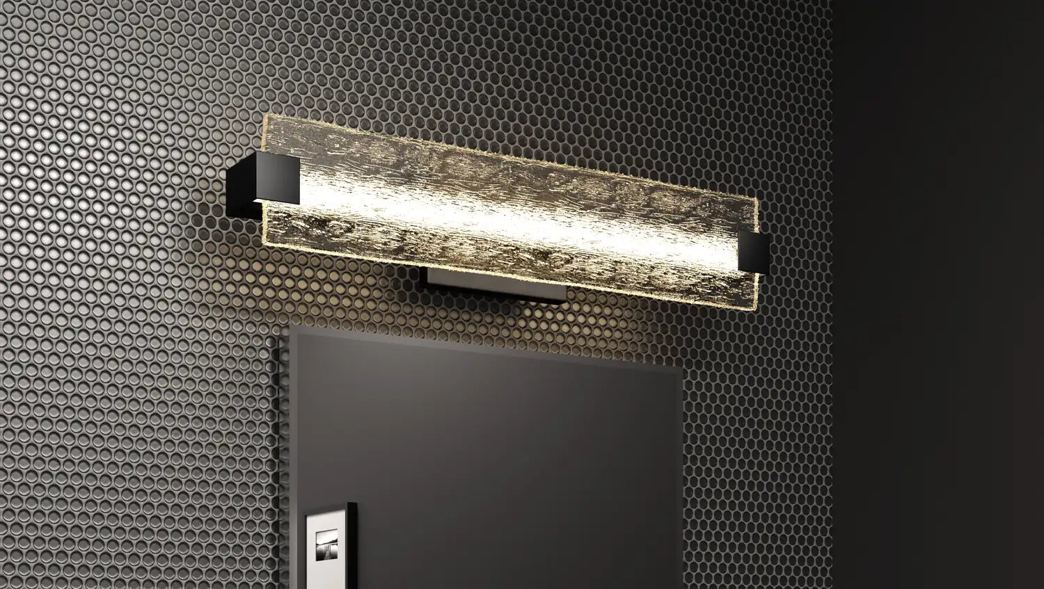 QUOIZEL, WINTER BATH LIGHT, BATH VANITY LIGHT