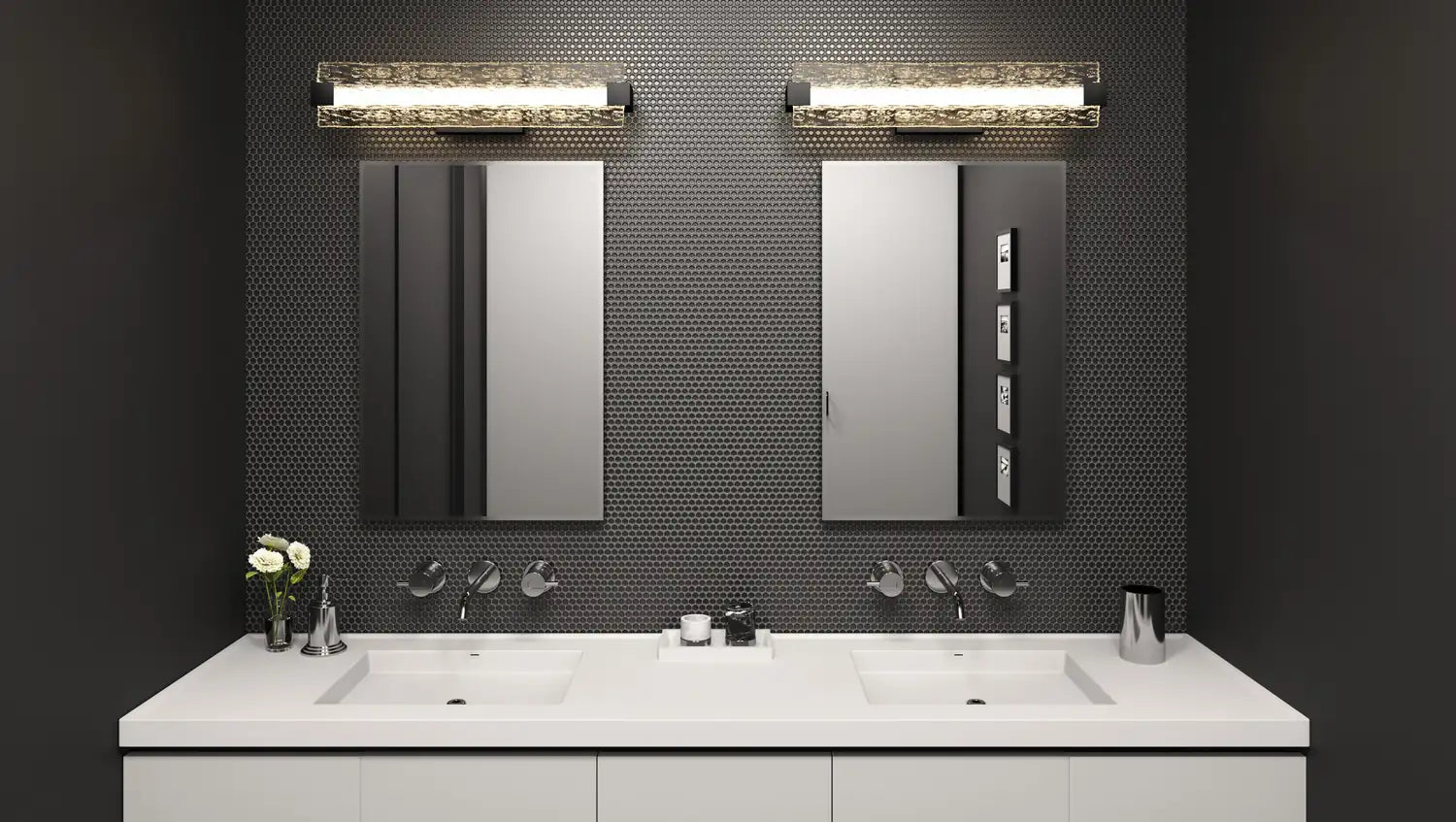 QUOIZEL, WINTER BATH LIGHT, BATH VANITY LIGHT