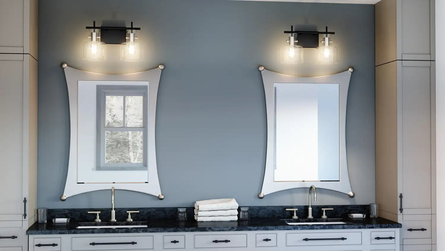 QUOIZEL, PENSBURY BATH LIGHT, BATH VANITY LIGHT