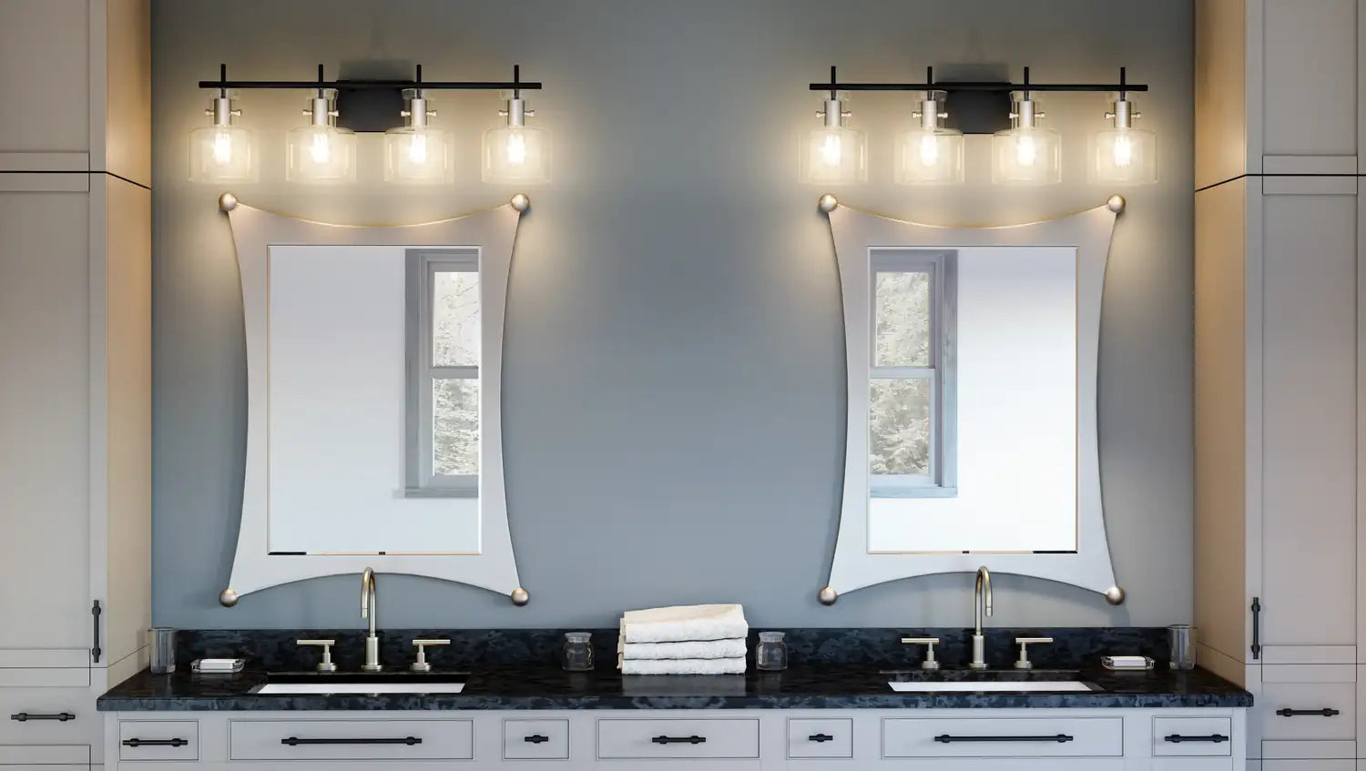 QUOIZEL, PENSBURY BATH LIGHT, BATH VANITY LIGHT