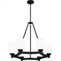 QUOIZEL, PENNING CHANDELIER, CHANDELIER LIGHT