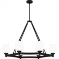 QUOIZEL, PENNING ISLAND CHANDELIER, LINEAR LIGHT