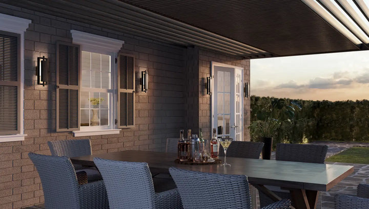 QUOIZEL, POINTSETT OUTDOOR LANTERN, OUTDOOR WALL LIGHTS