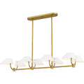 QUOIZEL, PENLEY ISLAND CHANDELIER, LINEAR LIGHT