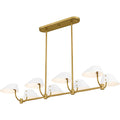 QUOIZEL, PENLEY ISLAND CHANDELIER, LINEAR LIGHT