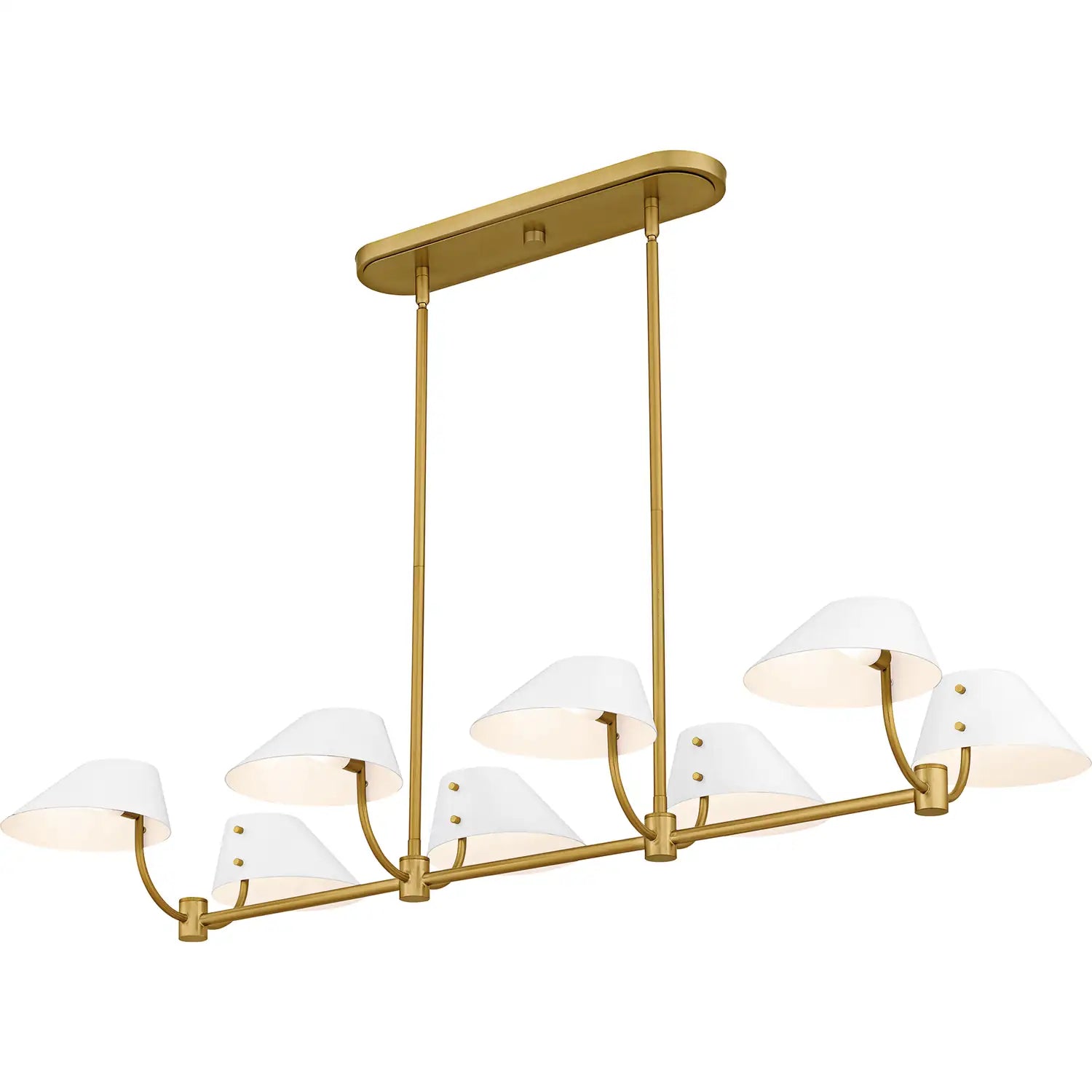 QUOIZEL, PENLEY ISLAND CHANDELIER, LINEAR LIGHT