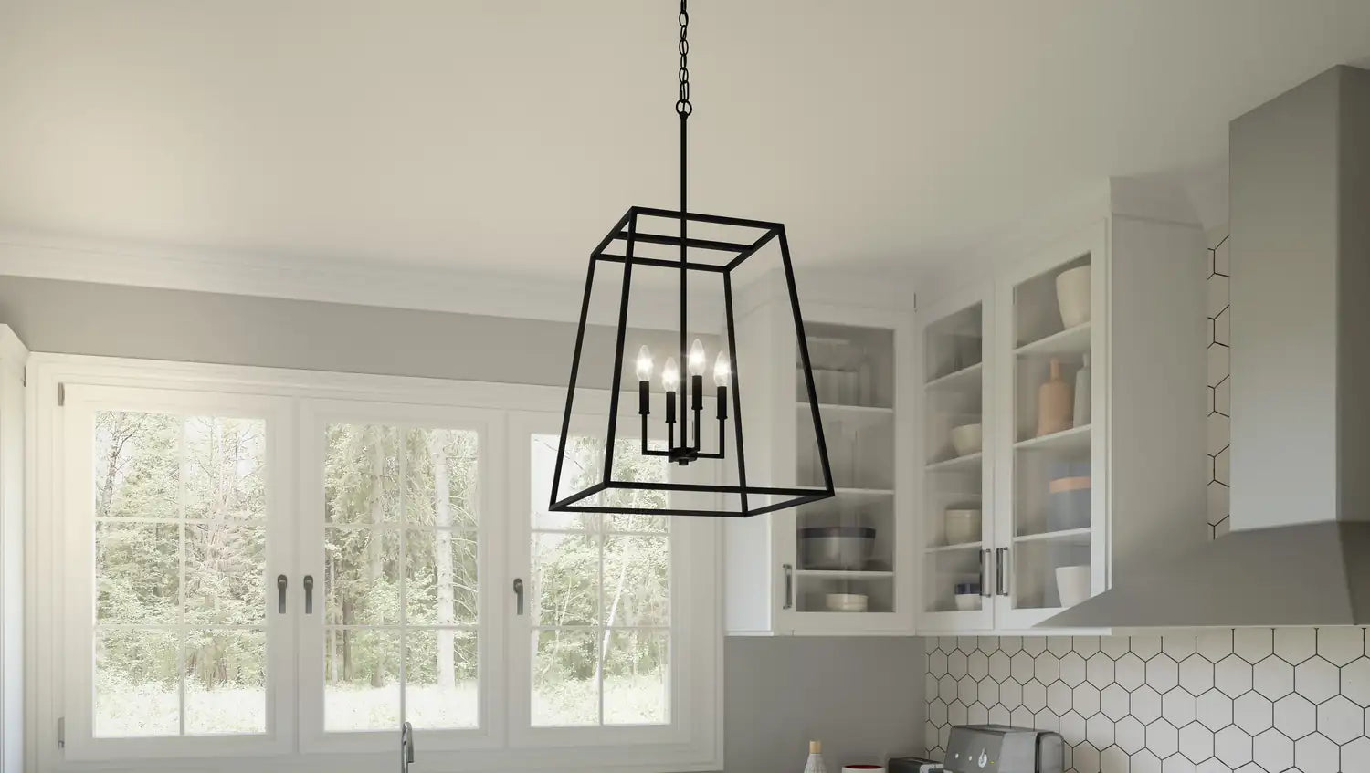 QUOIZEL, PRESCOTT PENDANT, PENDANT LIGHT