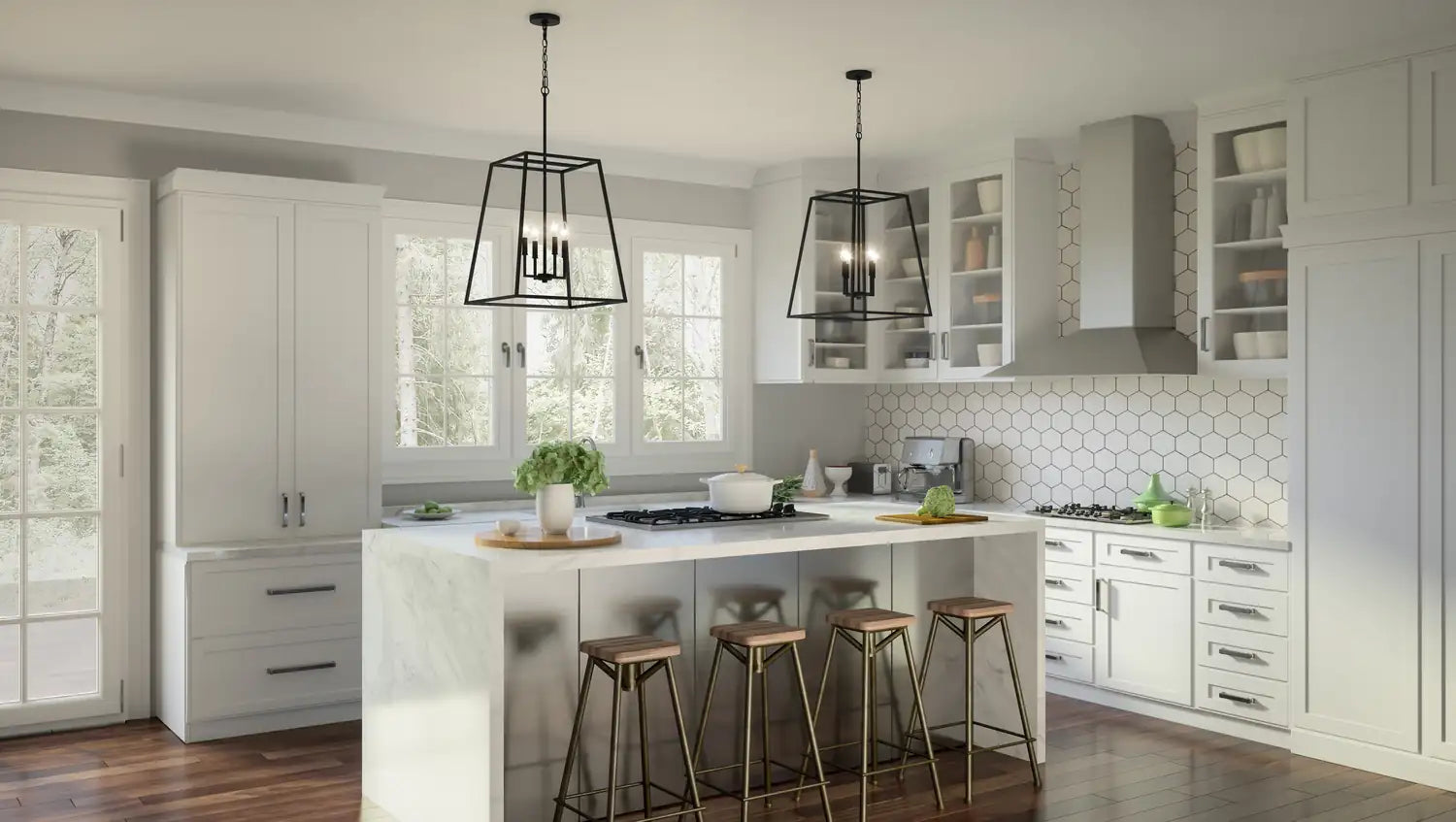 QUOIZEL, PRESCOTT PENDANT, PENDANT LIGHT